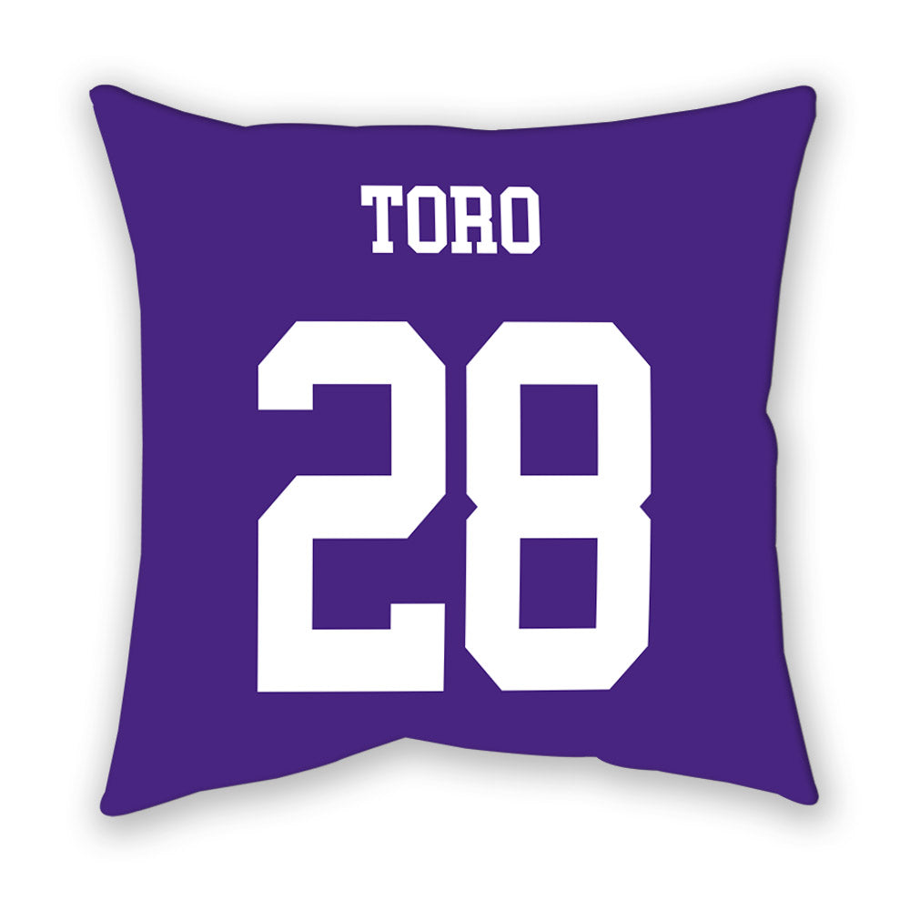 Northwestern - NCAA Men's Soccer : Luca Toro - Pillow-1