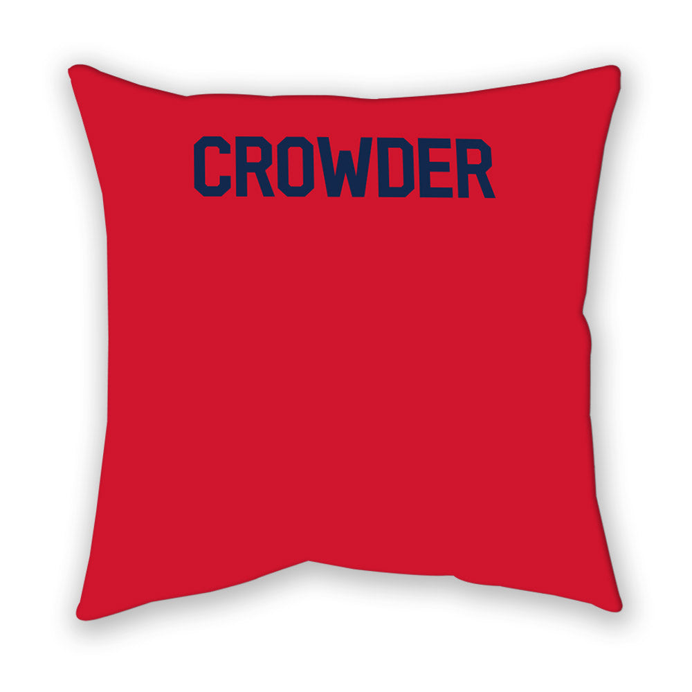 Ole Miss - NCAA Women's Tennis : Riley Crowder - Pillow-1