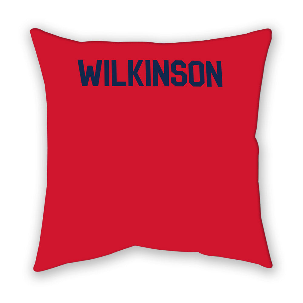 Ole Miss - NCAA Women's Tennis : Owen Wilkinson - Pillow-1