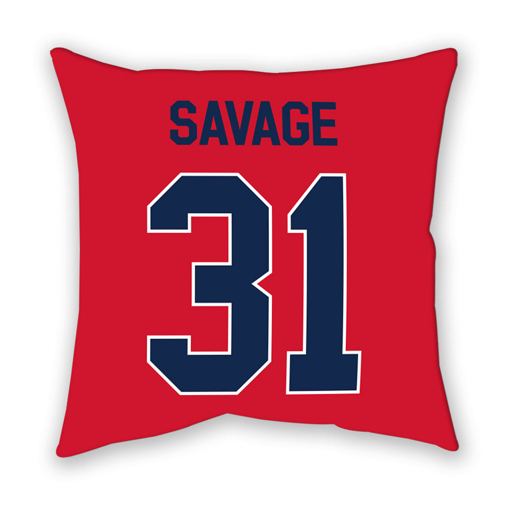 Ole Miss - NCAA Softball : Jada Savage - Pillow-1