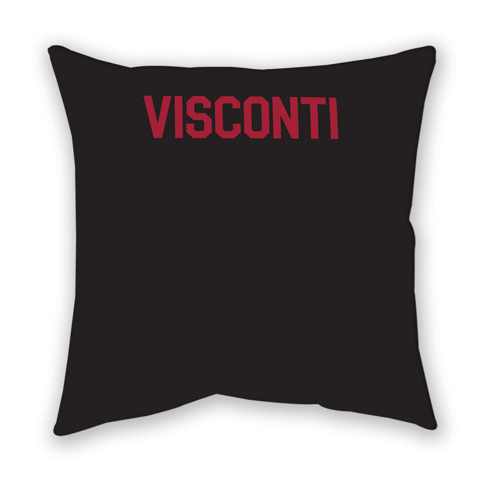 Arkansas - NCAA Women's Gymnastics : Sabrina Visconti - Pillow-1