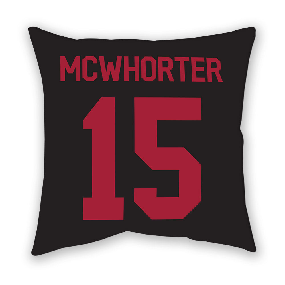 Arkansas - NCAA Softball : Lillie-Faye Mcwhorter - Pillow-1