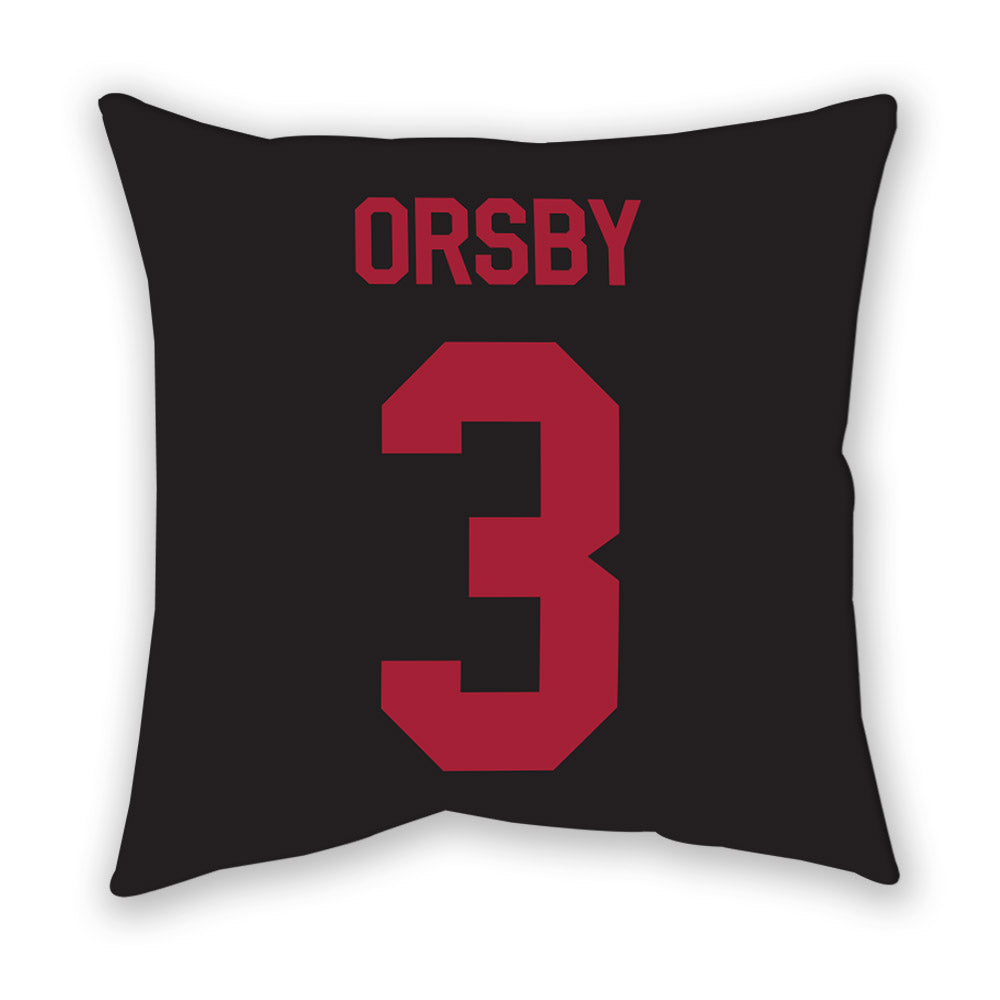 Arkansas - NCAA Women's Basketball : Allanah Orsby - Pillow-1