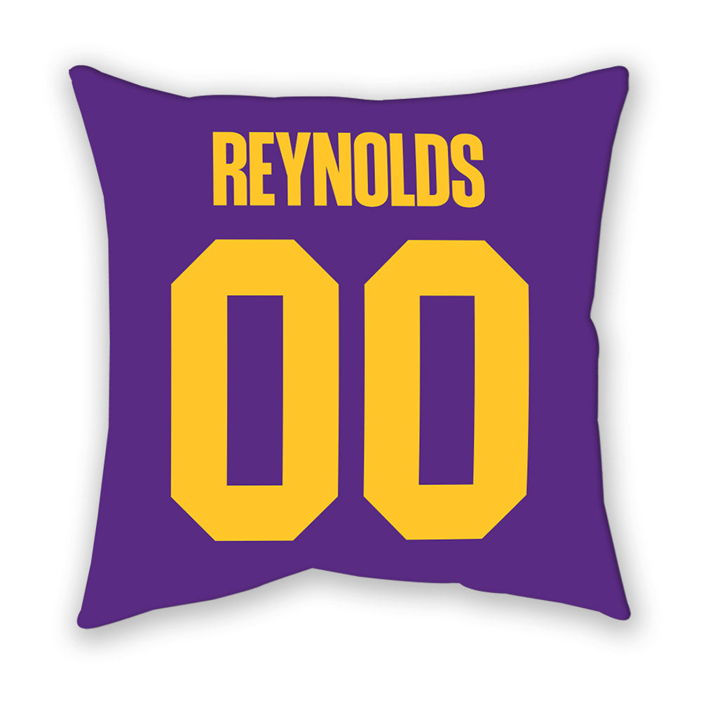 LSU - NCAA Women's Basketball : Laila Reynolds - Graphic Pillow-1