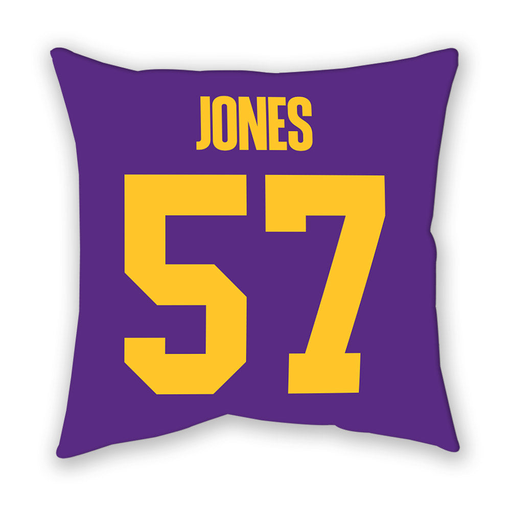 LSU - NCAA Football : Jakolby Jones - Graphic Pillow-1