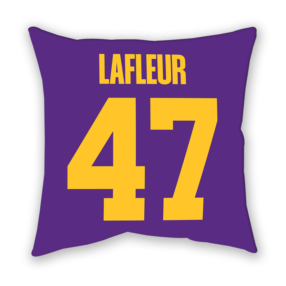 LSU - NCAA Football : JD LaFleur - Graphic Pillow-1
