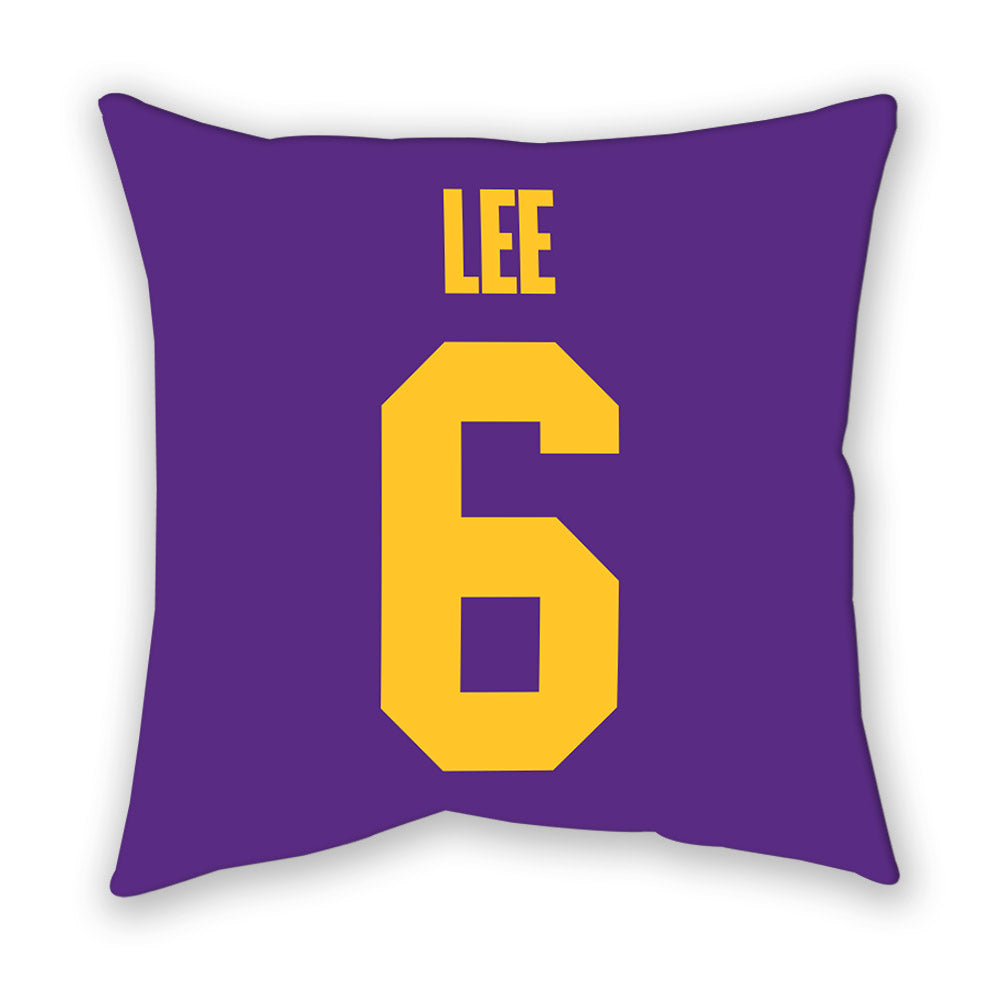 LSU - NCAA Women's Volleyball : Hannah Lee - Graphic Pillow-1
