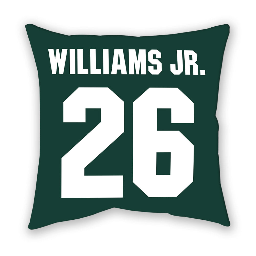 Michigan State - NCAA Football : Cedric Williams Jr. - Pillow-1
