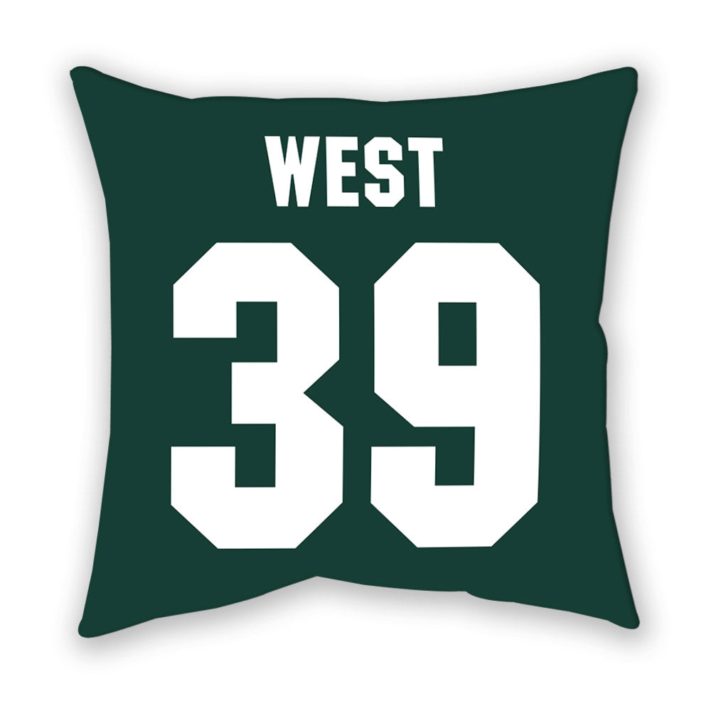 Michigan State - NCAA Football : Elisha West - Pillow-1