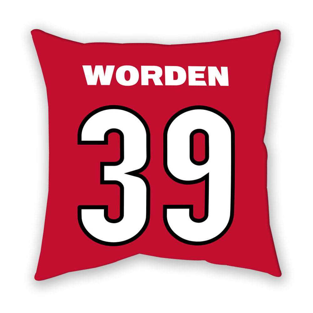 Georgia - NCAA Women's Volleyball : Alyssa Worden - Pillow-1