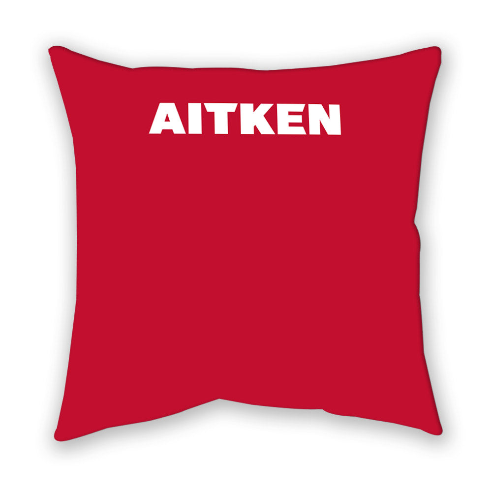 Georgia - NCAA Men's Cross Country : William Aitken - Pillow-1