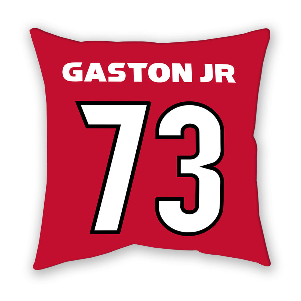 Georgia - NCAA Football : Juan Gaston Jr - Pillow-1