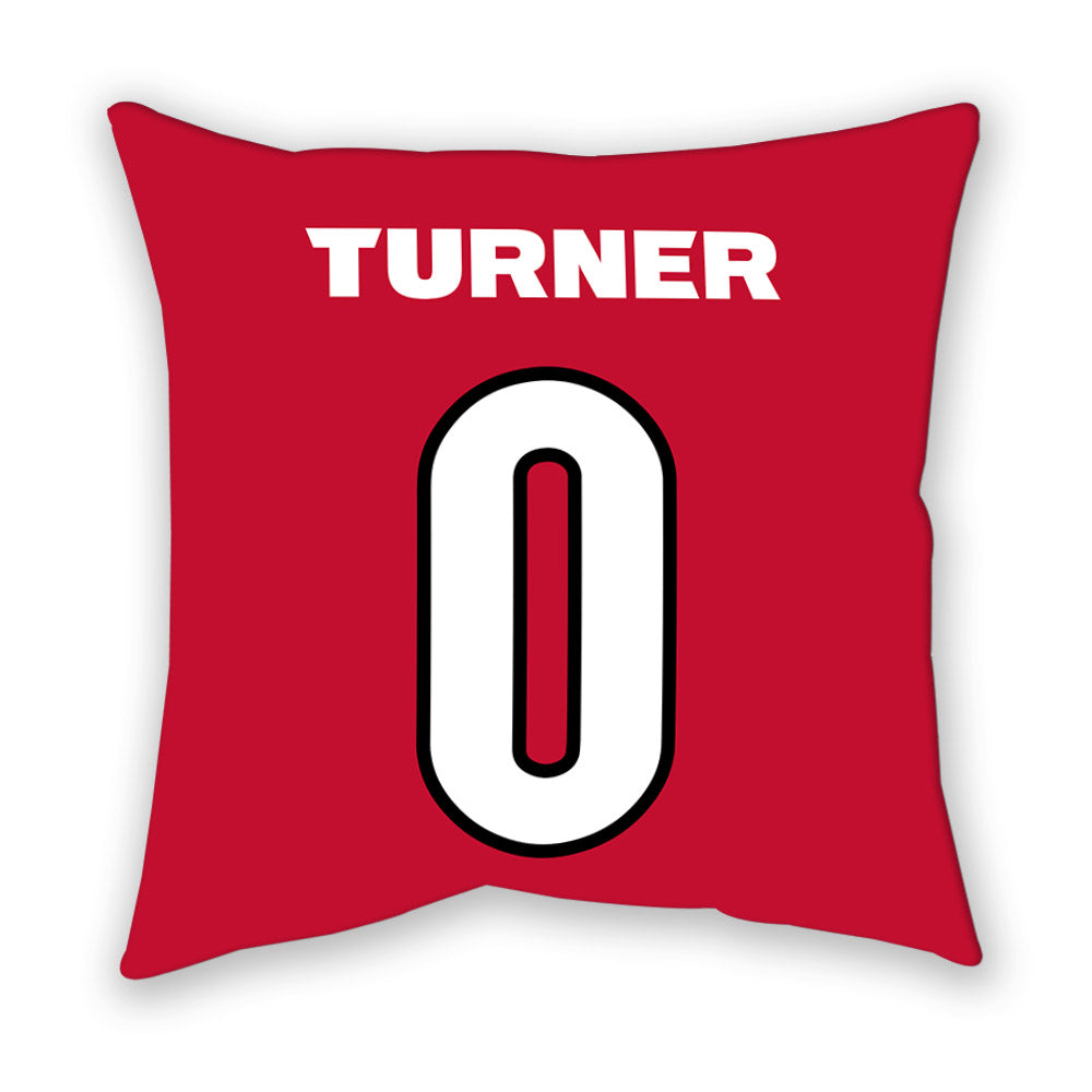 Georgia - NCAA Women's Basketball : Trinity Turner - Pillow-1