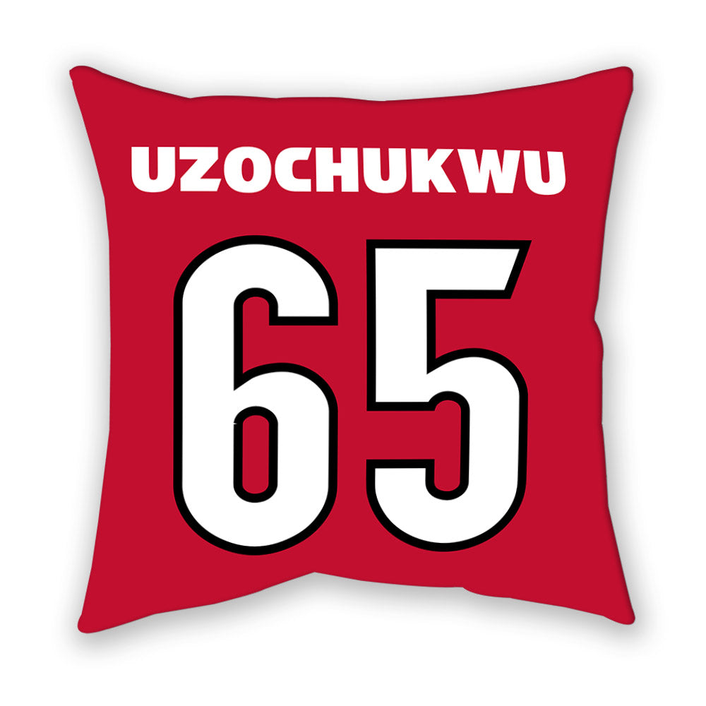 Georgia - NCAA Football : Dennis Uzochukwu - Pillow-1