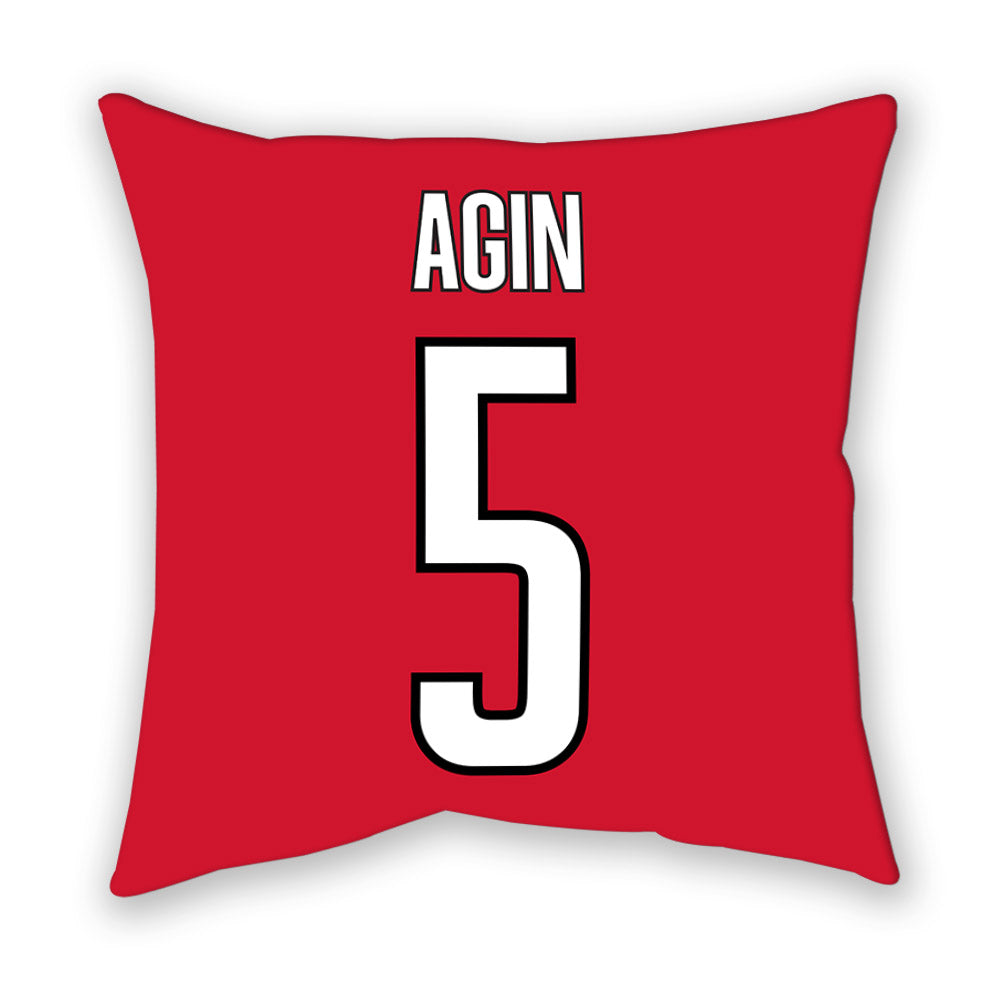 Arkansas State - NCAA Women's Soccer : grace agin - Pillow-1
