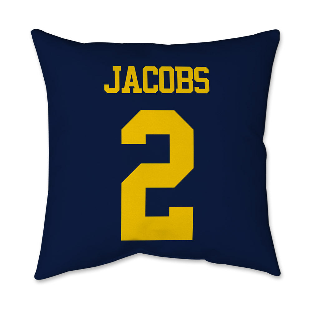 Michigan - NCAA Women's Volleyball : Allison Jacobs - Graphic Pillow 16x16-1