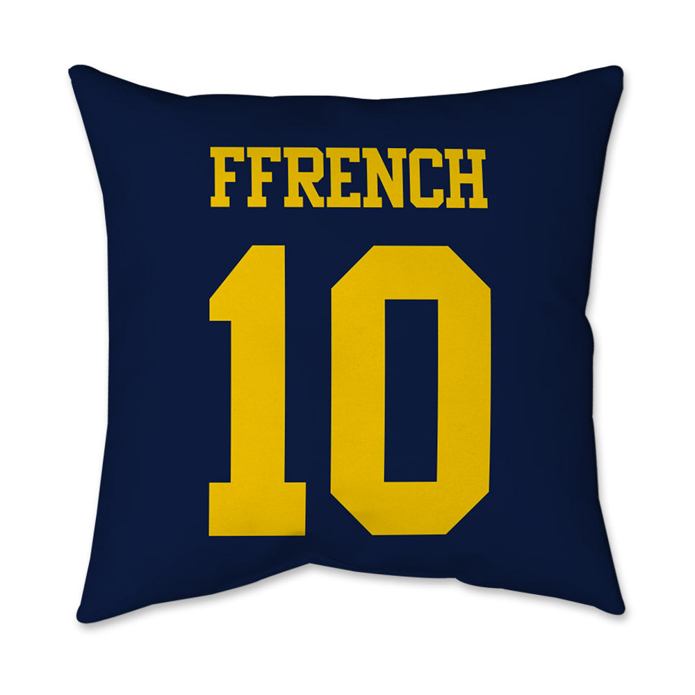 Michigan - NCAA Football : Jaime Ffrench - Graphic Pillow 16x16-1