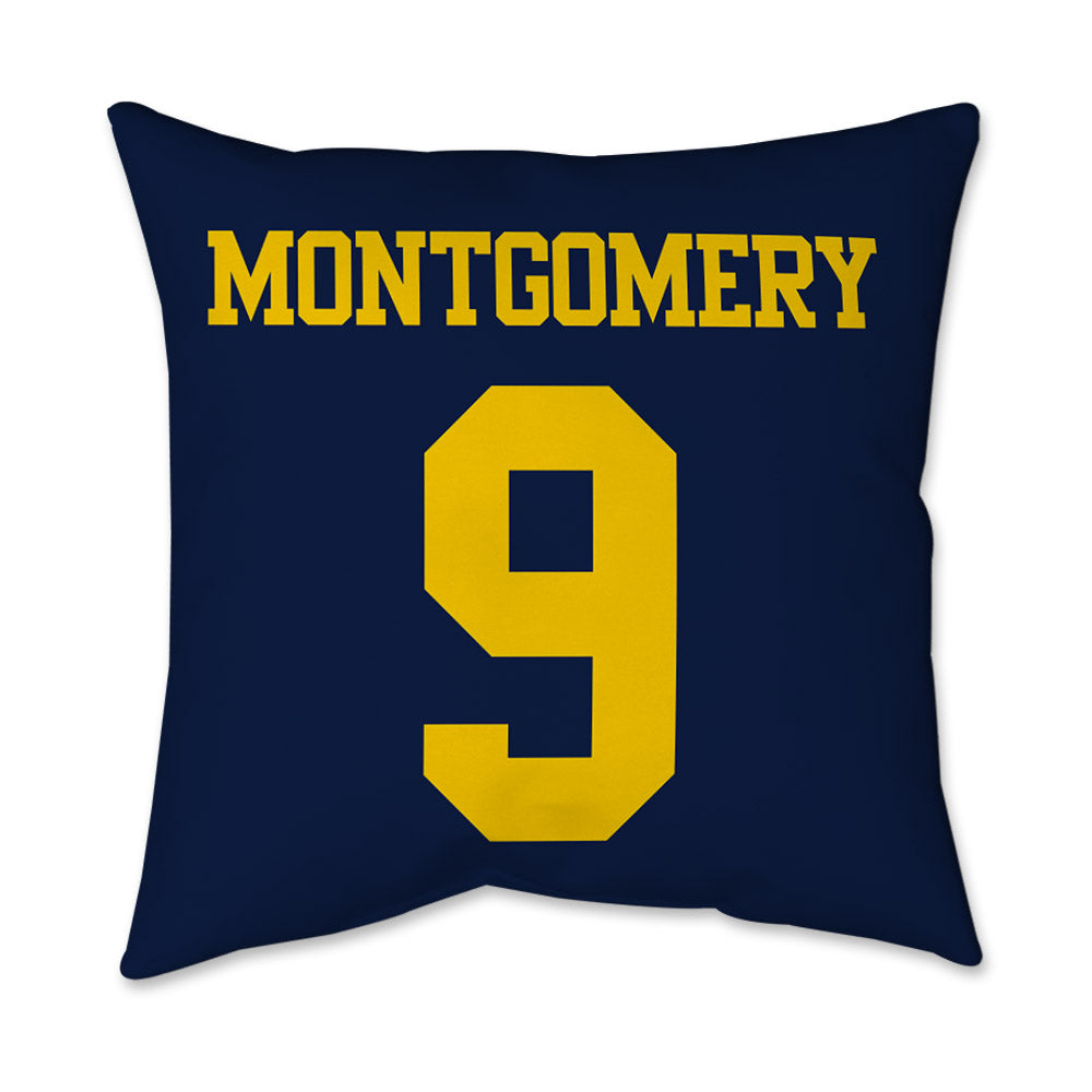 Michigan - NCAA Baseball : Cade Montgomery - Graphic Pillow 16x16-1