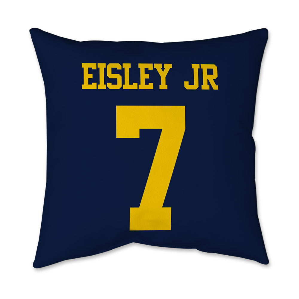 Michigan - NCAA Men's Basketball : Howard Eisley Jr - Graphic Pillow 16x16-1