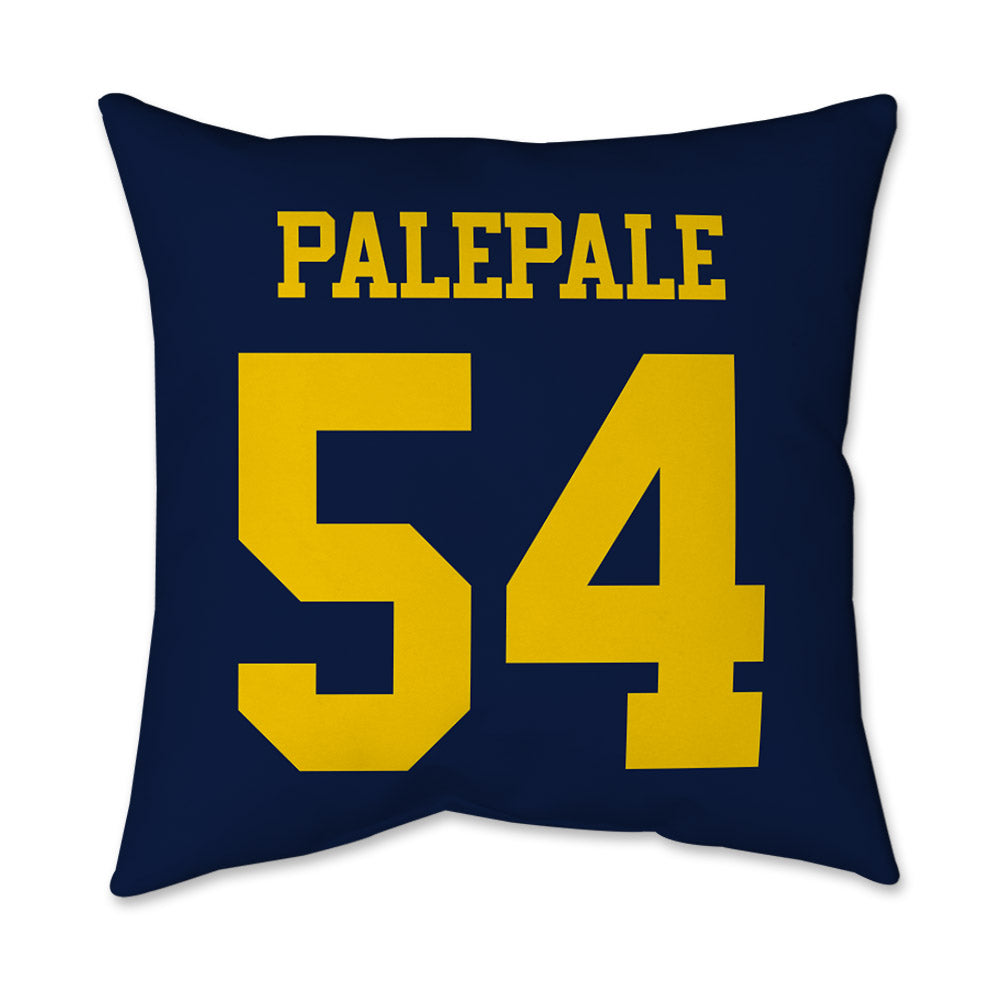 Michigan - NCAA Football : Deyvid Palepale - Graphic Pillow 16x16-1