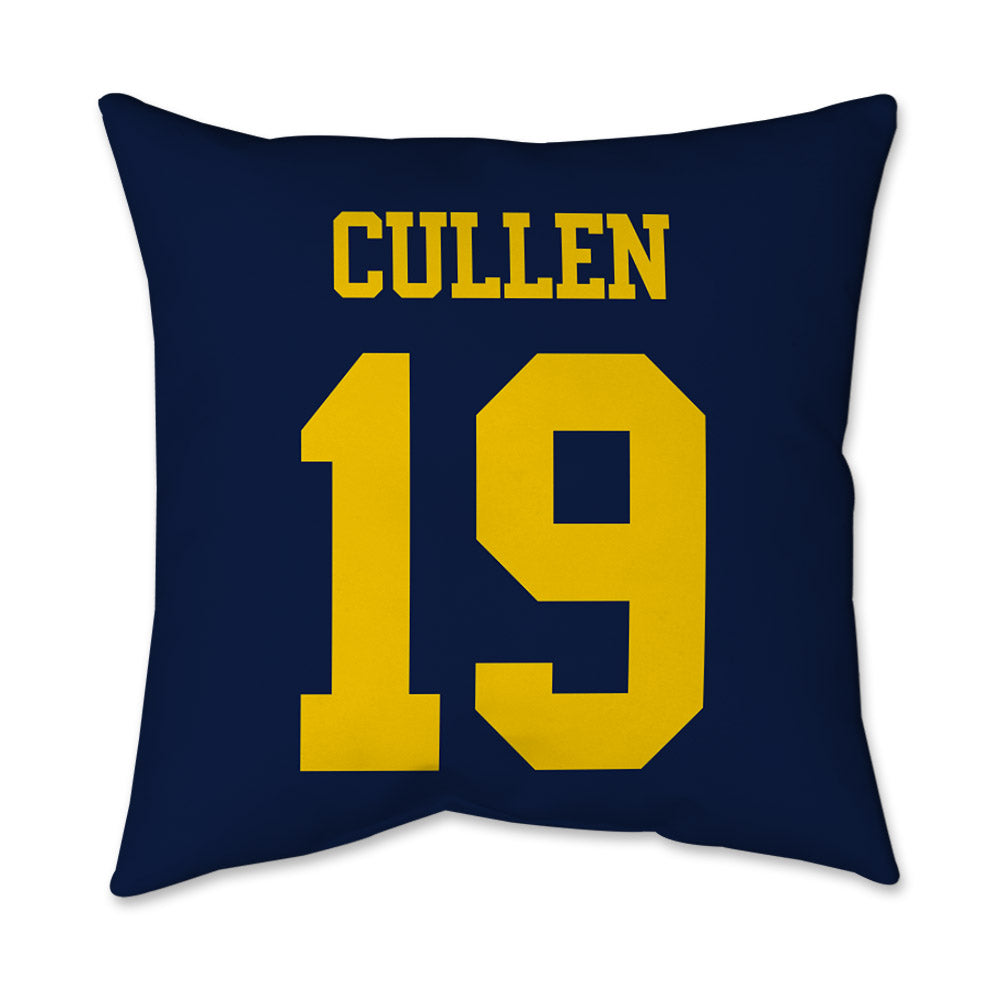 Michigan - NCAA Women's Lacrosse : Taylor Cullen - Graphic Pillow 16x16-1