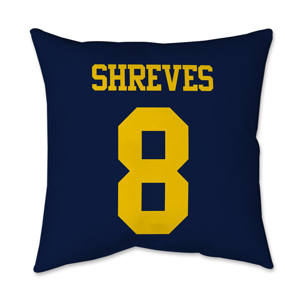 Michigan - NCAA Women's Lacrosse : Peyton Shreves - Graphic Pillow 16x16-1