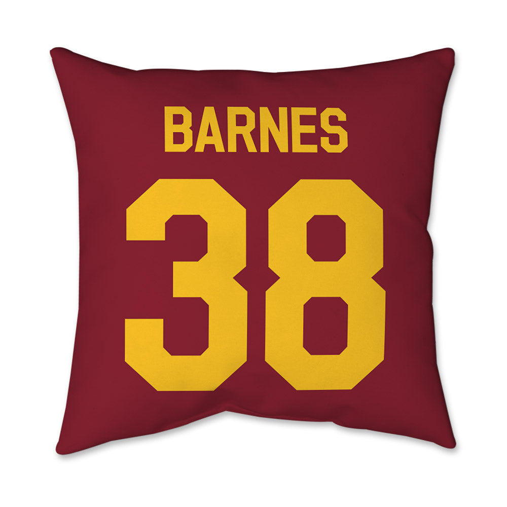 Iowa State - NCAA Football : Amiri Barnes - Graphic Pillow 16x16-1
