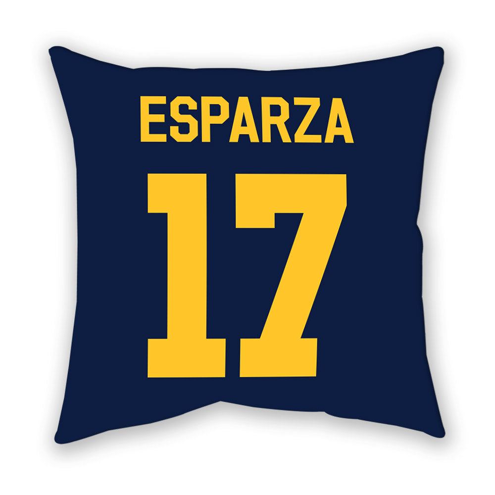 UC Berkeley - NCAA Football : Alonzo Esparza - Graphic Pillow-1