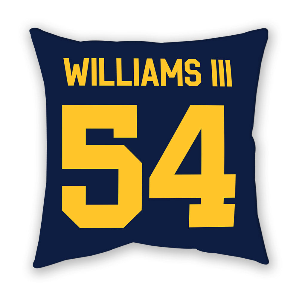UC Berkeley - NCAA Football : Frederick Williams III - Graphic Pillow-1