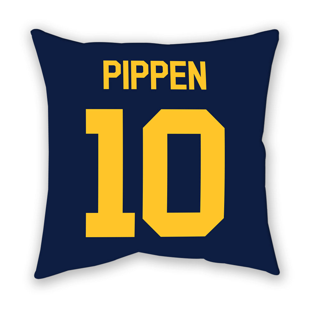 UC Berkeley - NCAA Men's Basketball : Justin Pippen - Graphic Pillow-1