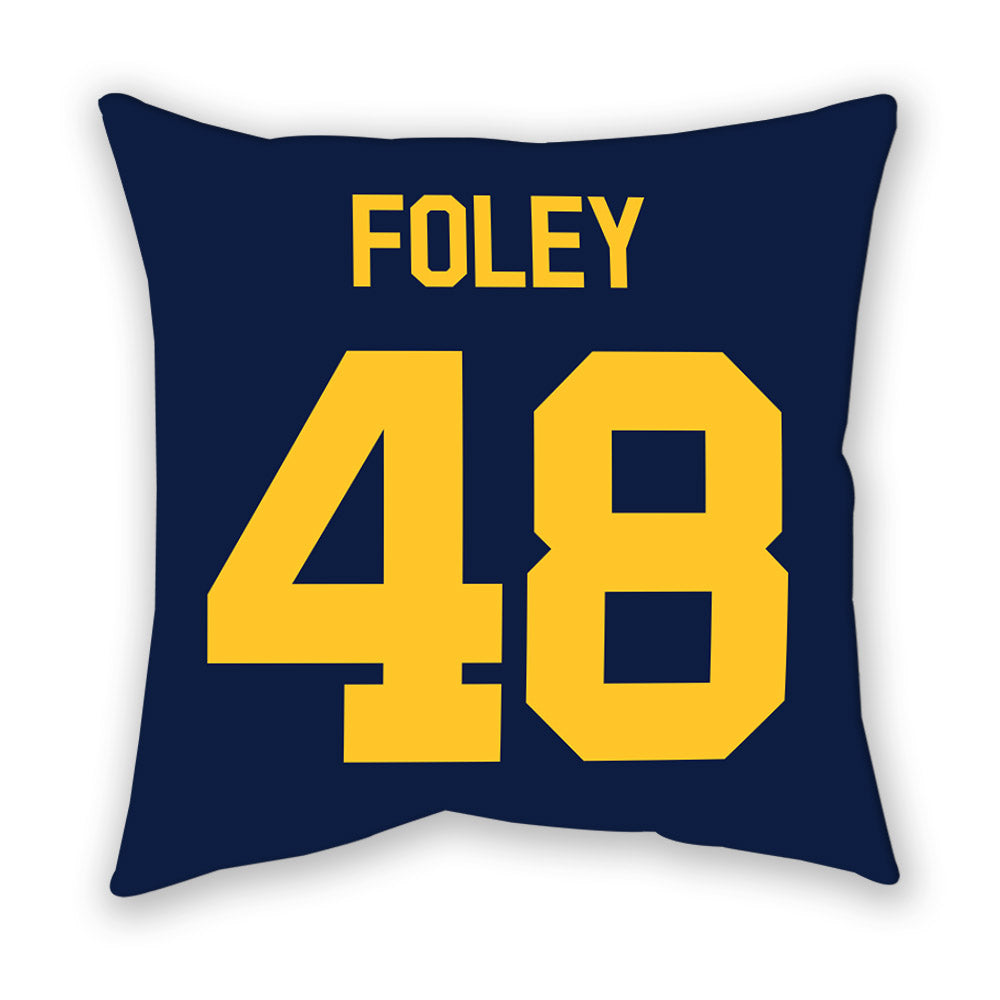 UC Berkeley - NCAA Baseball : Ethan Foley - Graphic Pillow-1