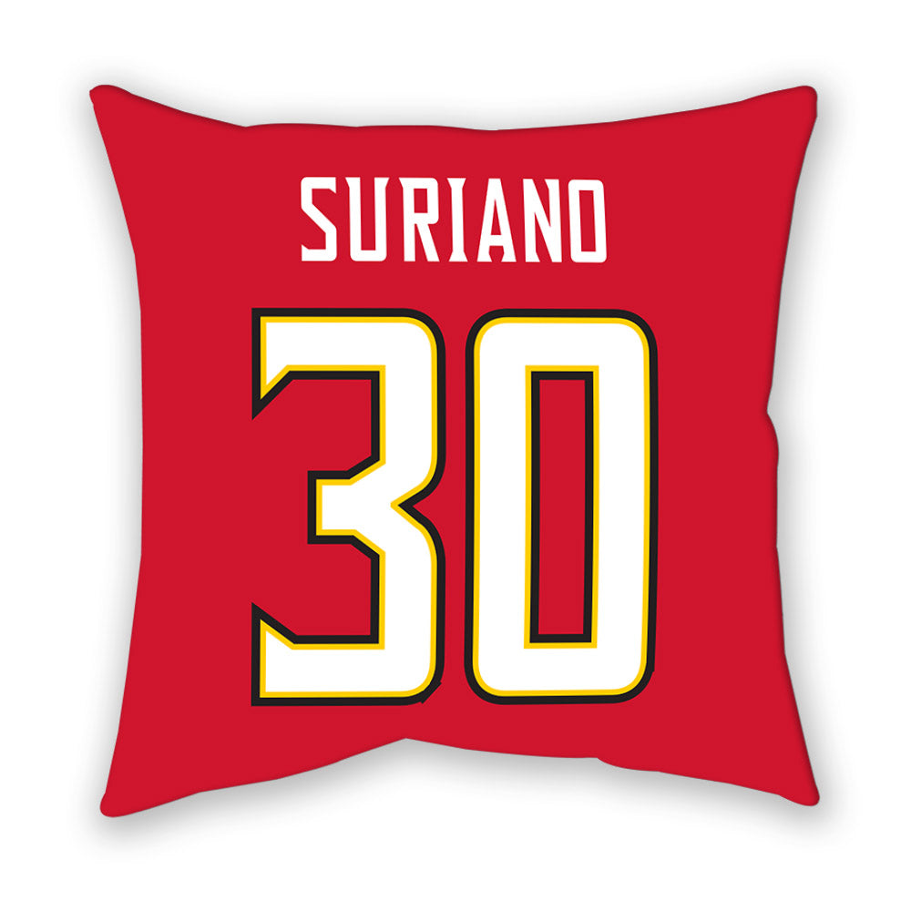 Maryland - NCAA Women's Lacrosse : Julia Suriano - Pillow-1