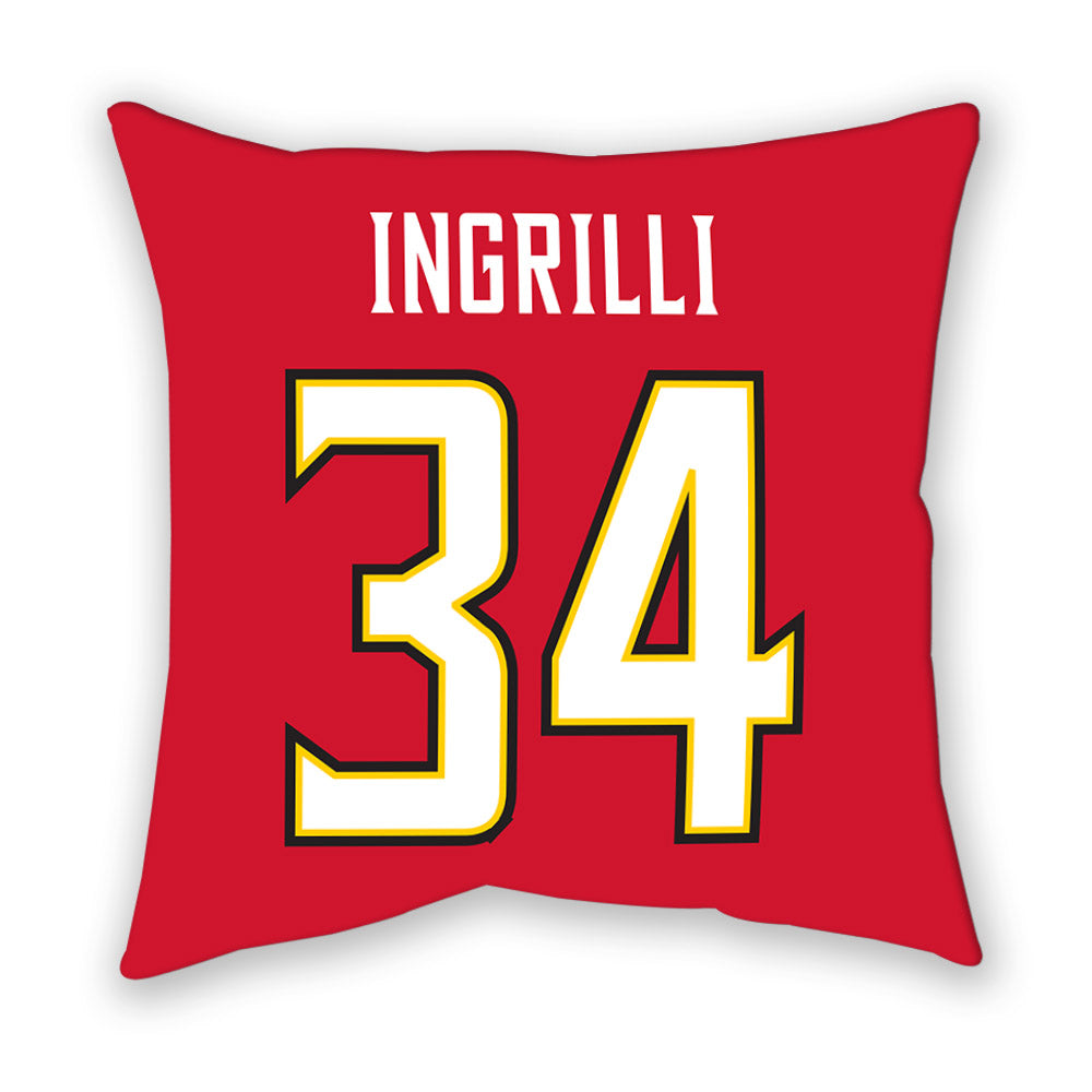 Maryland - NCAA Women's Lacrosse : Lyla Ingrilli - Pillow-1