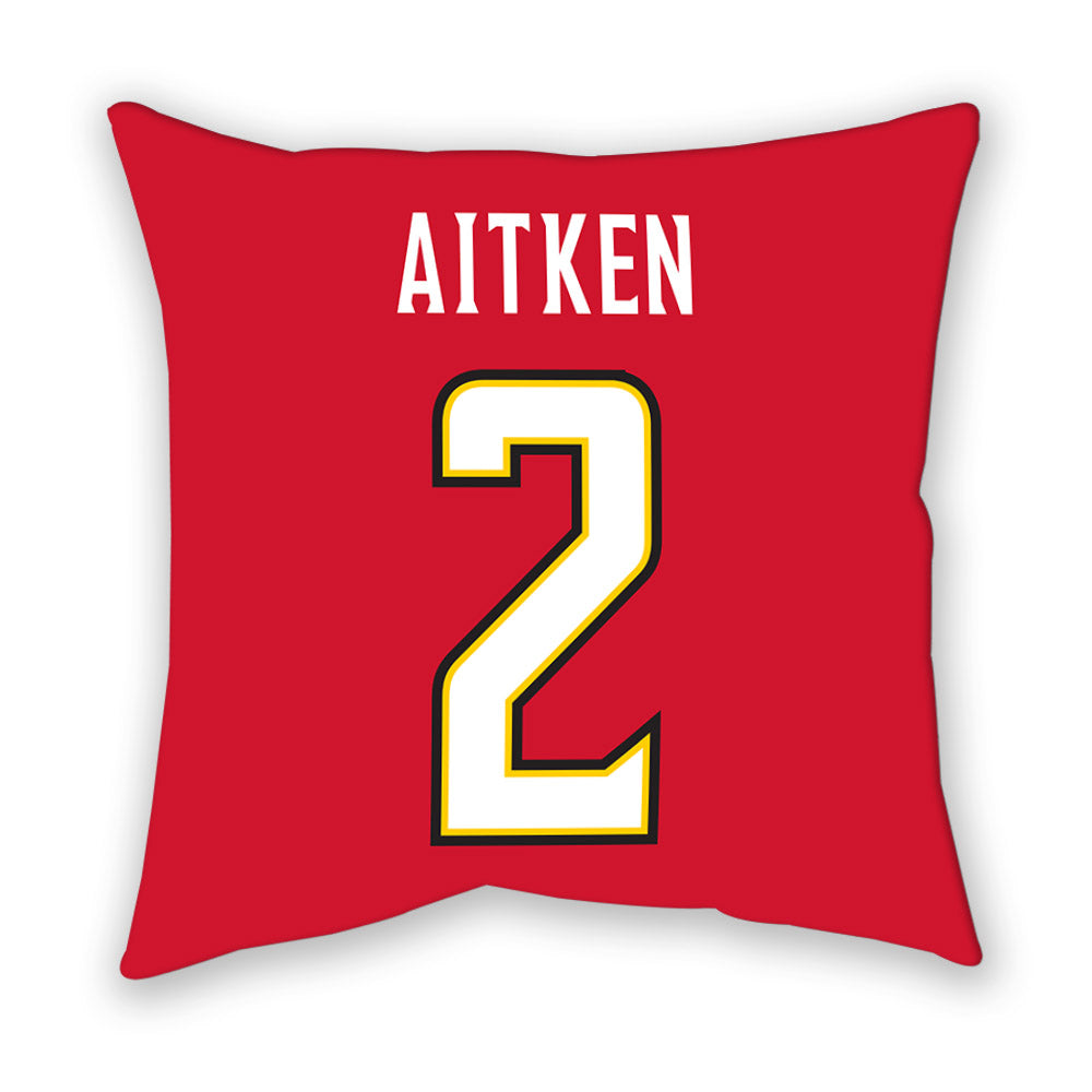 Maryland - NCAA Men's Lacrosse : Aidan Aitken - Pillow-1