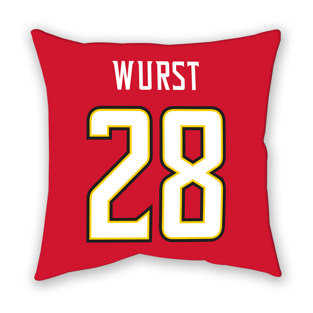 Maryland - NCAA Softball : Aubrey Wurst - Pillow-1