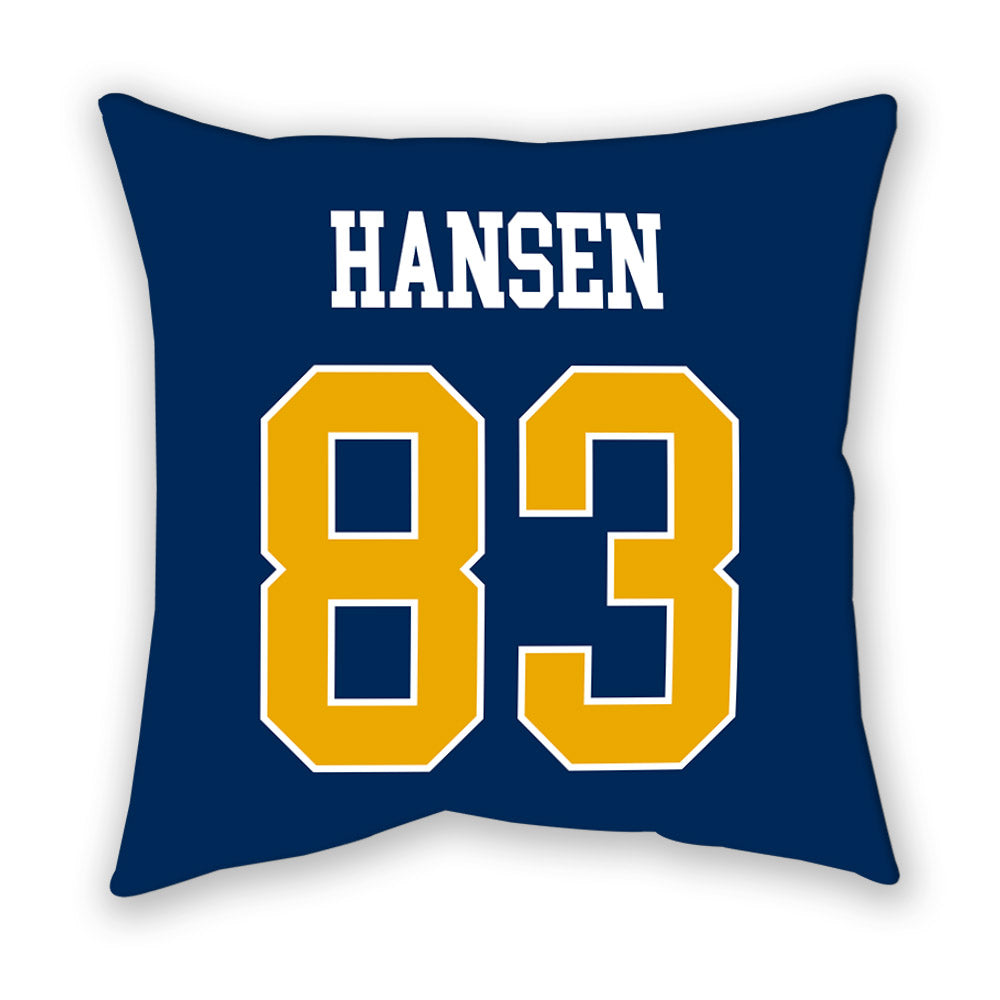West Virginia - NCAA Football : Bryan Hansen - Pillow-1