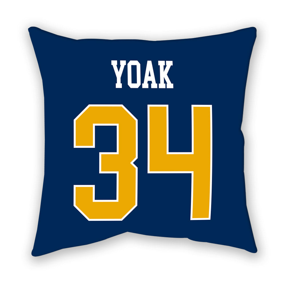 West Virginia - NCAA Baseball : Bryant Yoak - Pillow-1