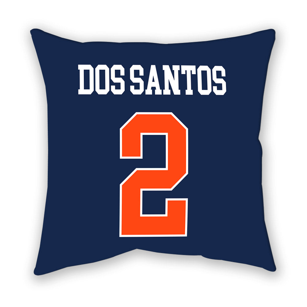 Virginia - NCAA Women's Basketball : Raiane Dos Santos - Pillow-1