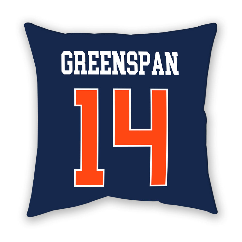 Virginia - NCAA Men's Lacrosse : Andrew Greenspan - Pillow-1