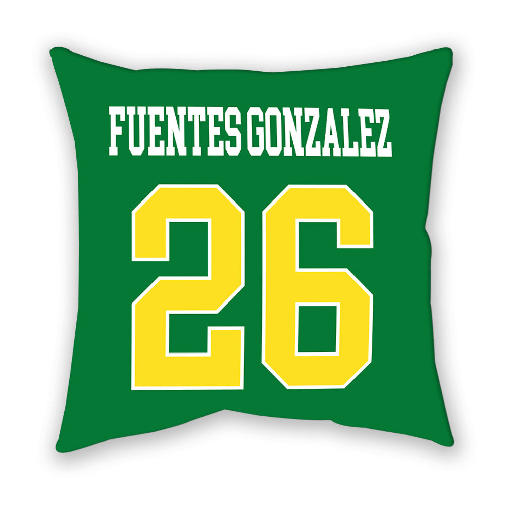 Oregon - NCAA Women's Soccer : Giselle Fuentes Gonzalez - Pillow-1