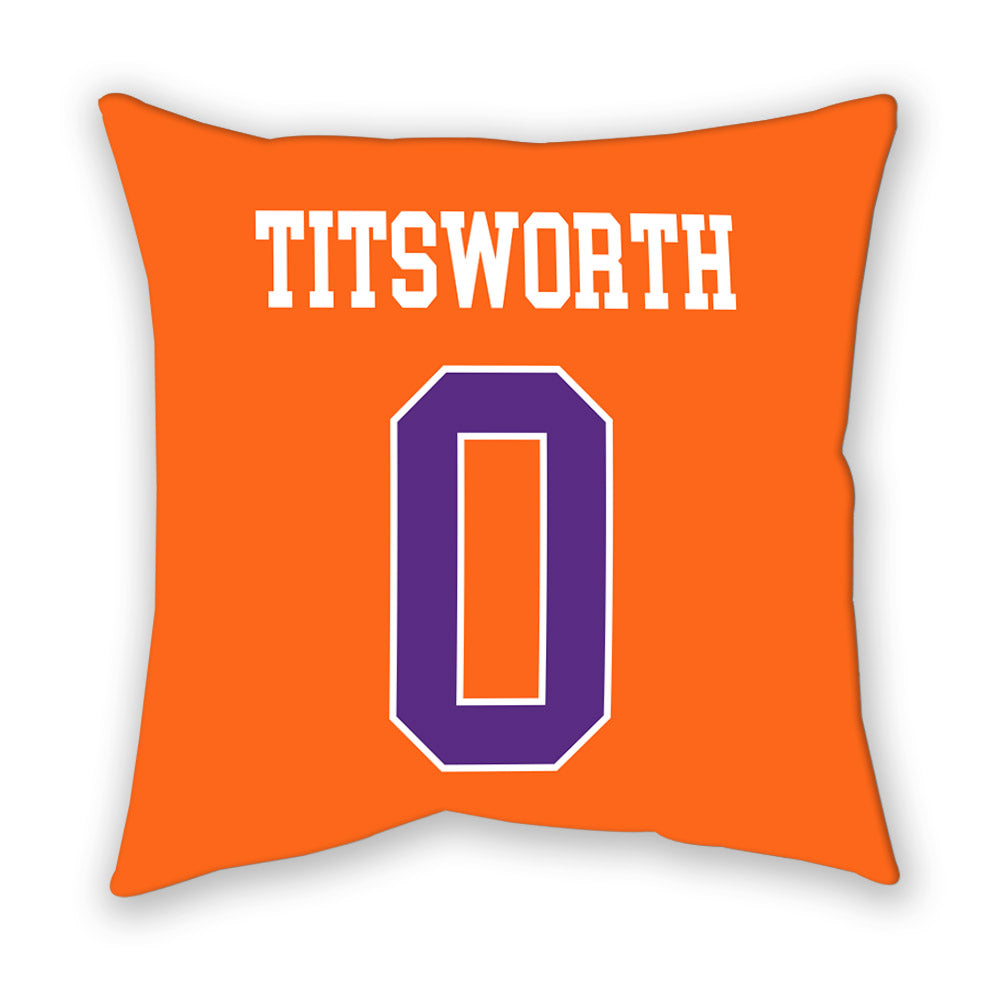 Clemson - NCAA Baseball : Drew Titsworth - Pillow-1