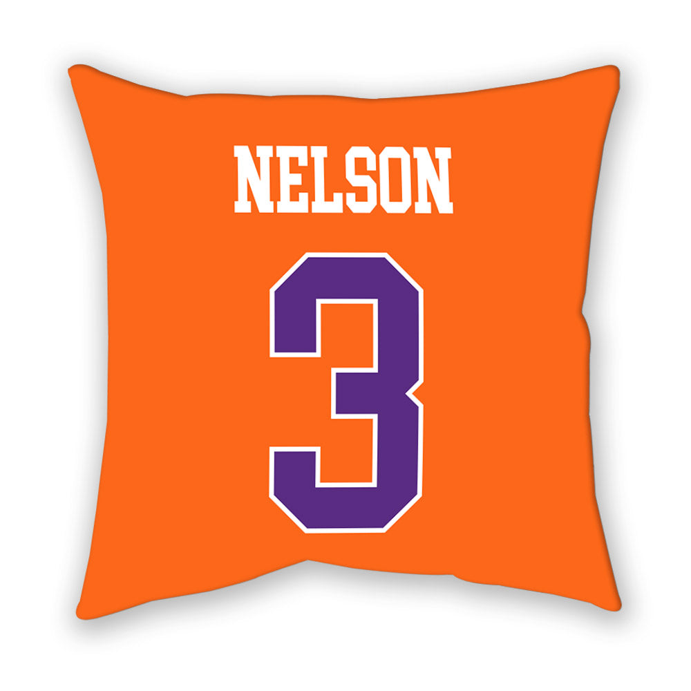 Clemson - NCAA Women's Basketball : Mackenzie Nelson - Pillow-1
