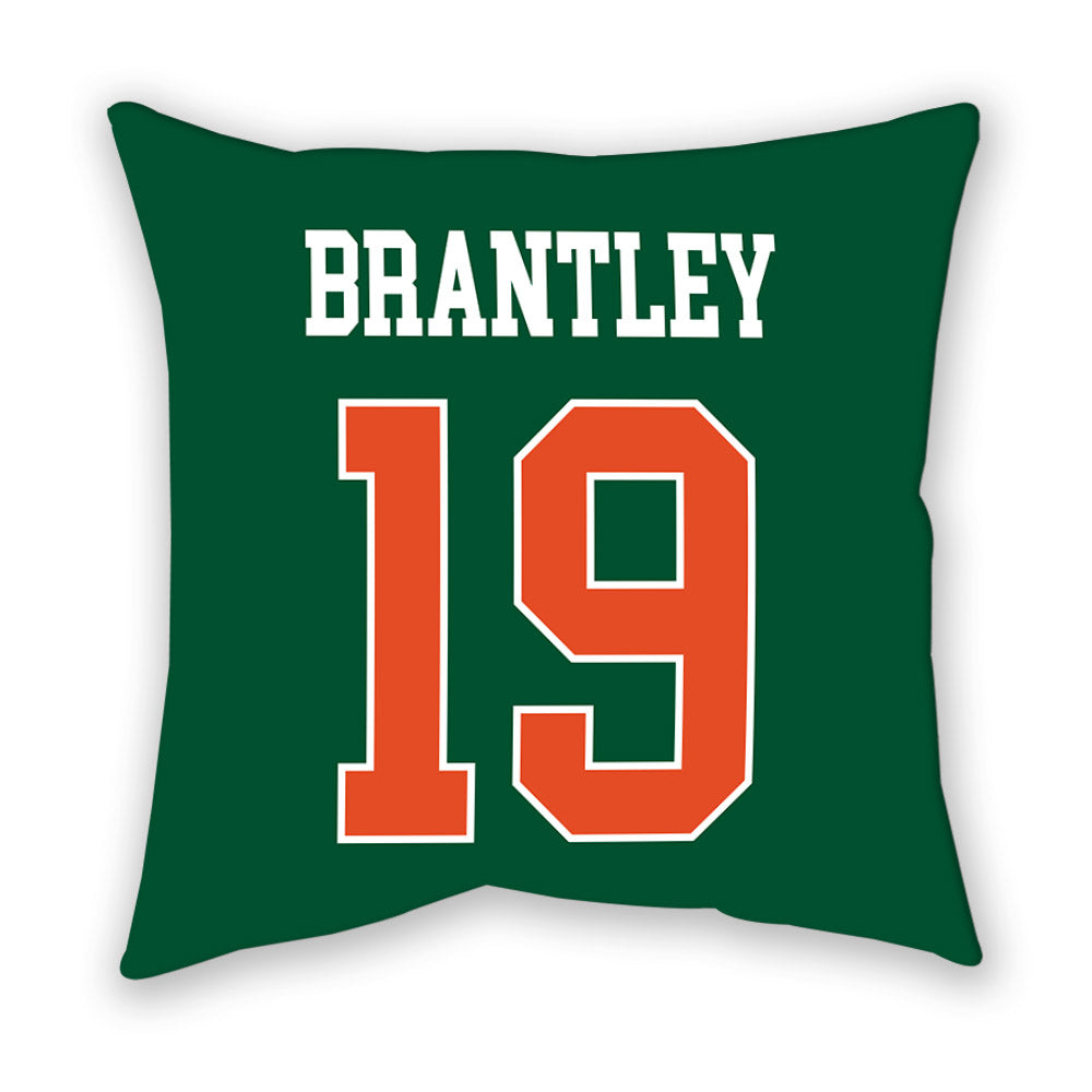 Miami - NCAA Football : Charles "Chuck" Brantley - Pillow-1