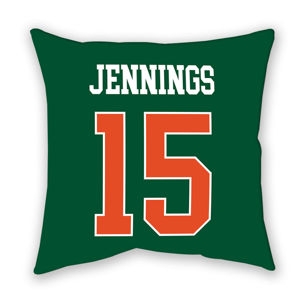 Miami - NCAA Football : Brody Jennings - Pillow-1