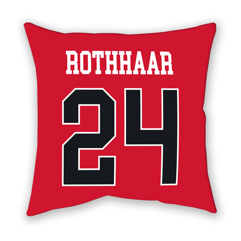 Rutgers - NCAA Football : Benjamin Rothhaar - Pillow-1