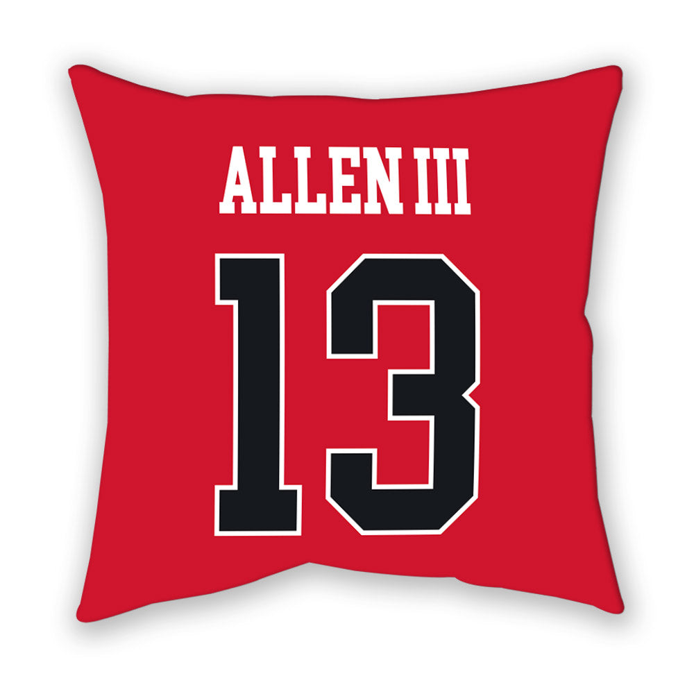 Rutgers - NCAA Football : Vernon Allen III - Pillow-1