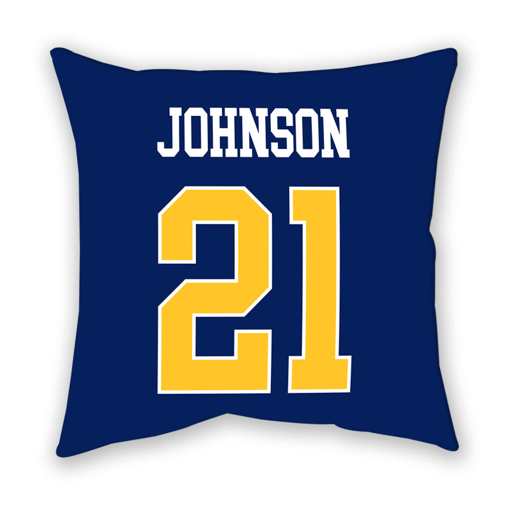 Marquette - NCAA Men's Lacrosse : Bradley Johnson - Pillow-1