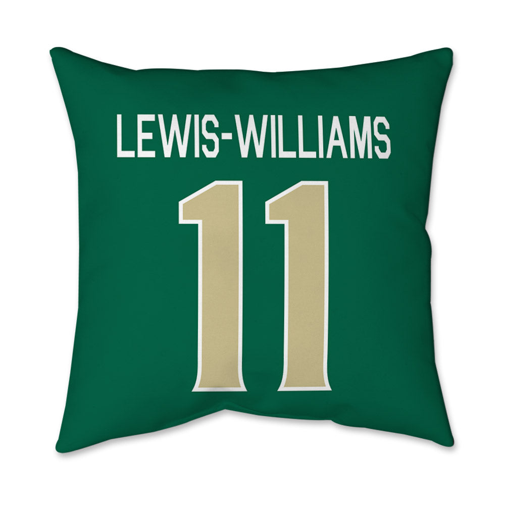 USF - NCAA Women's Basketball : Kirsten Lewis-Williams - Graphic Pillow 16x16-1