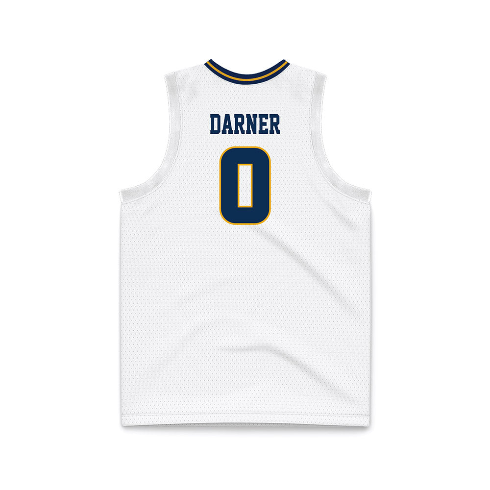UTC - NCAA Men's Basketball : Tate Darner - White Basketball Jersey-1
