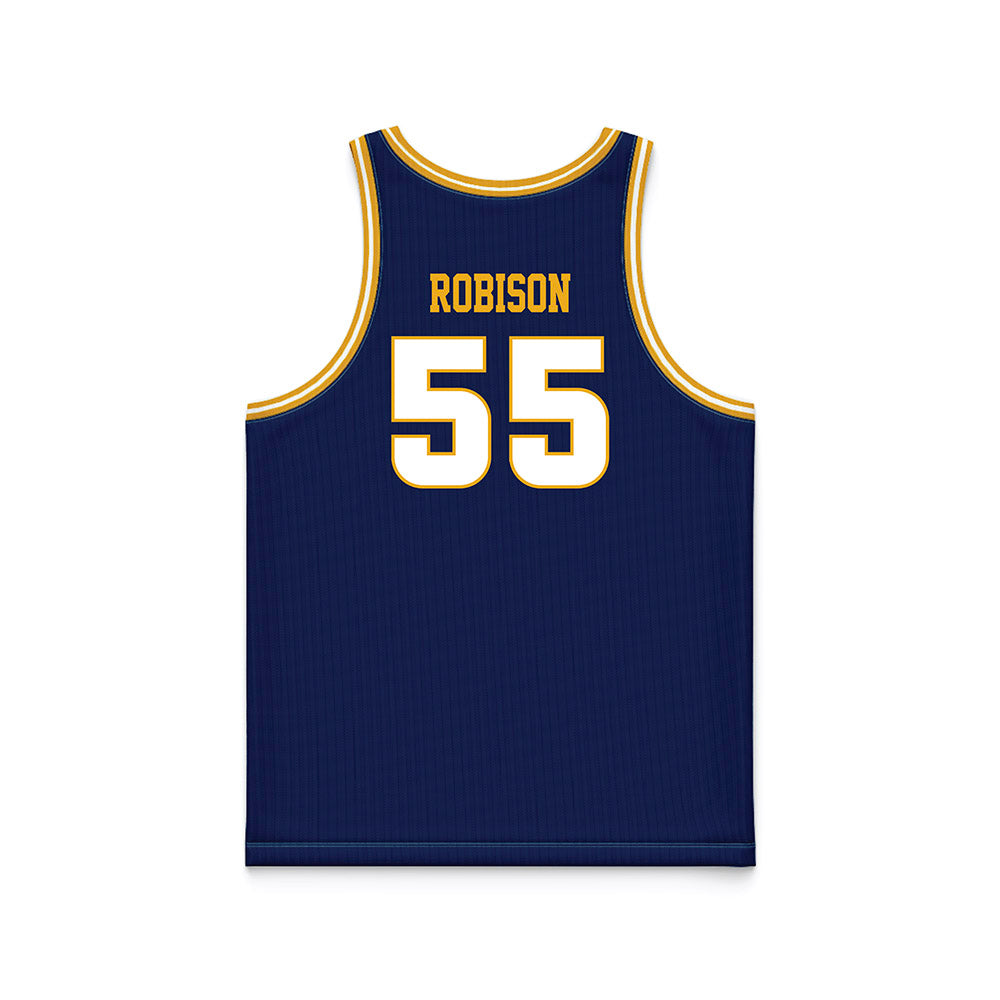 UTC - NCAA Men's Basketball : Parker Robison - Navy Basketball Jersey-1